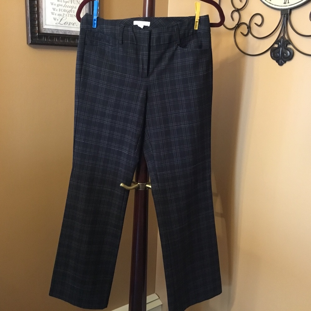 New York & Company Black laid dress pants